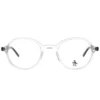 Original Penguin The Mungarutal CR Unisex Round Eyeglasses Crystal 45mm