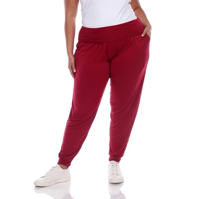 Women's Plus Size Harem Pants - White Mark - Image 5