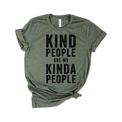 Simply Sage Market Women's Kind People Are My Kinda People Short Sleeve Graphic Tee - Image 2
