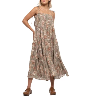 August Sky Women's Paisley Print Dress - Image 5