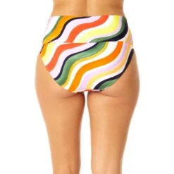 Anne Cole - Women's Banded Mid Rise Bikini Swim Bottom
