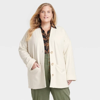 Women's Long Sleeve Fleece Jacket - Knox Rose™ - Image 4