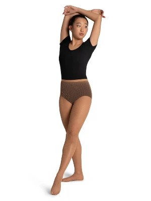 Capezio Women's Professional Fishnet Seamless Tight - Image 3