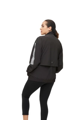 TomboyX Athletic Windbreaker Jacket For Women, Lightweight, Full Zip-Up (XS-6X)