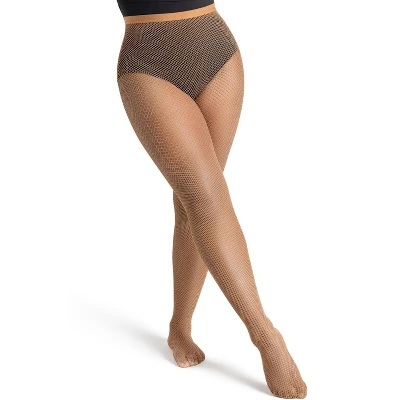 Capezio Women's Professional Fishnet Seamless Tight - Image 7