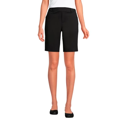 Lands' End Women's Lands' End Flex High Rise 10" Shorts - Image 3